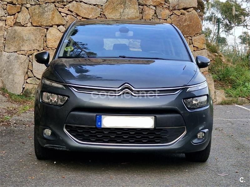 Gris / plata Usado 2014 Citroën C4 Picasso Exclusive Monovolumen | 7000 € (Precio justo) - Imagen 1/4