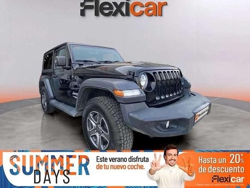 Negro Usado 2019 Jeep Wrangler Sport SUV | 36.990 € (Precio justo) - Imagen 1/4