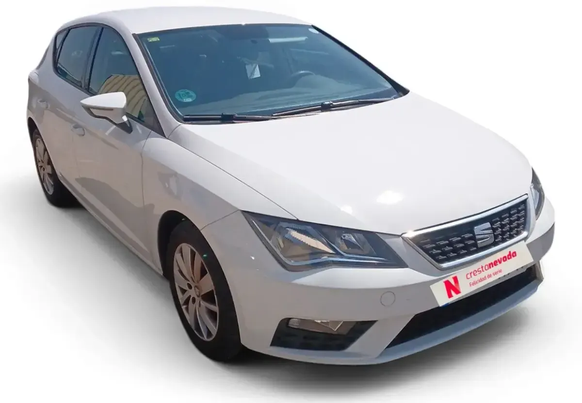 Usado Seat Leon Reference 90 CV (66 kW) 2018 Blanco