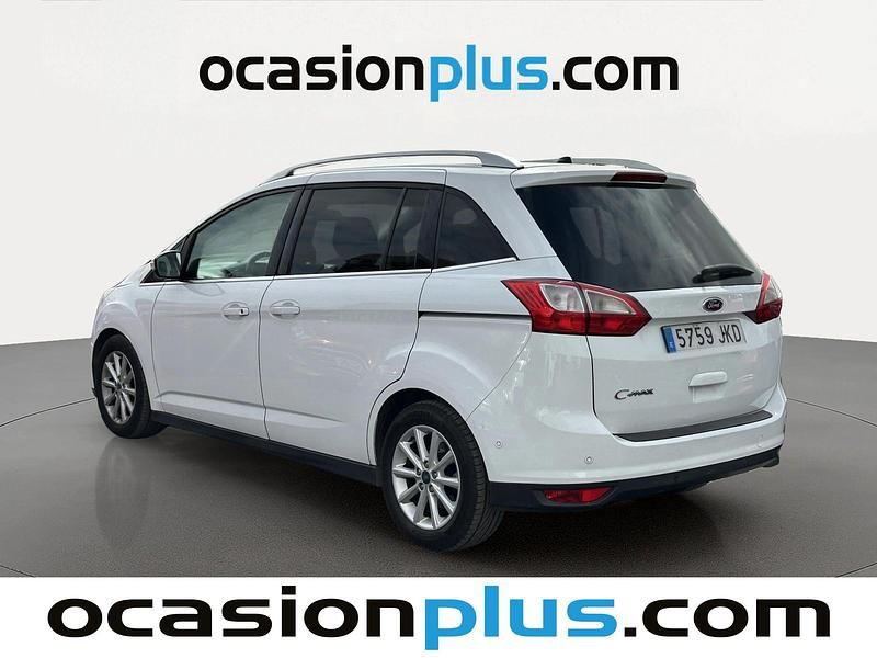 Usado Ford Grand C-Max Titanium 120 CV (88 kW) 2015 Blanco Monovolumen