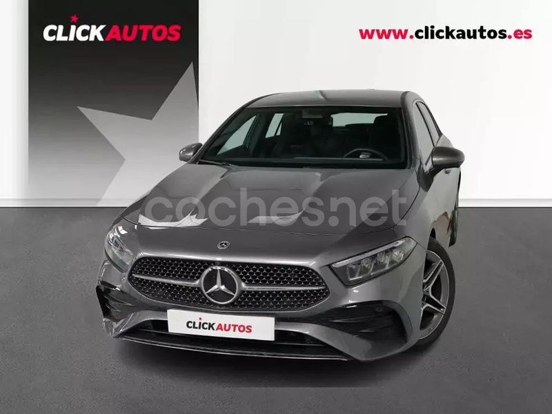 Gris / plata Usado 2024 Mercedes A200 AMG line Berlina | 32.700 € (Precio justo) - Imagen 1/4
