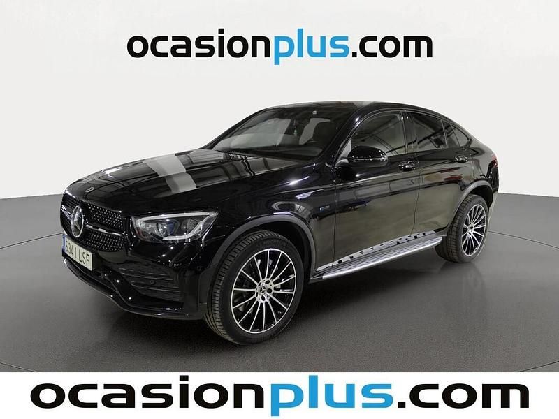 Negro Usado 2021 Mercedes GLC300 AMG Coupe | 38.500 € (Super precio) - Imagen 1/4