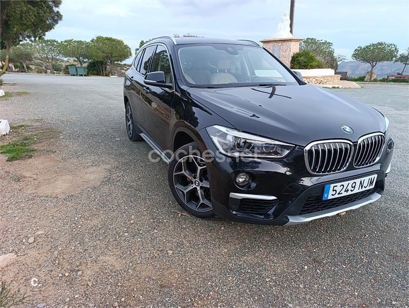 Usado BMW X1 150 CV (110 kW) 2017 Negro SUV