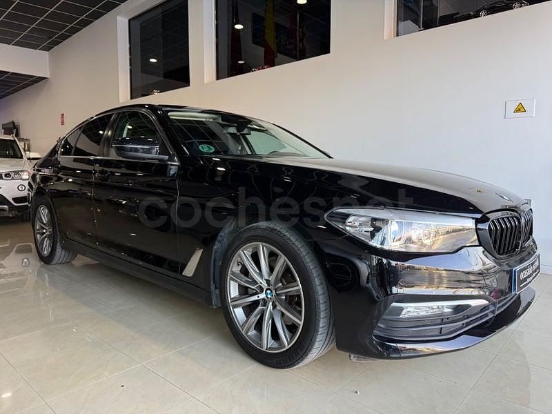 Używany BMW 520 Efficient Dynamics 190 KM (139 kW) 2018 Czarny Sedan/Limuzyna