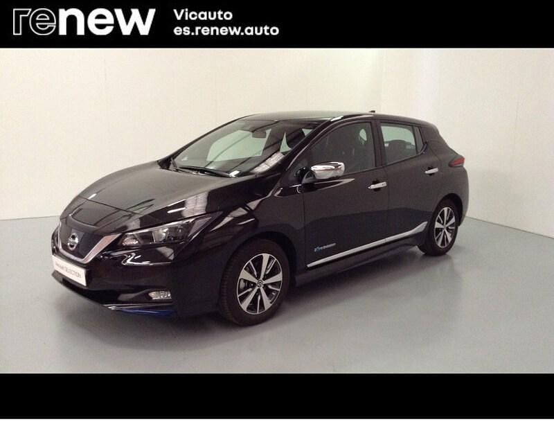 Usado Nissan Leaf Acenta 110 kW (150 CV) 2019 Negro Utilitario