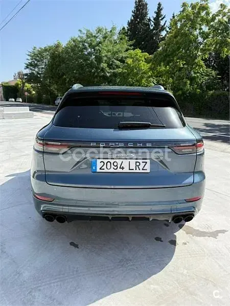 Usado Porsche Cayenne 420 CV (308 kW) 2018 Azul SUV