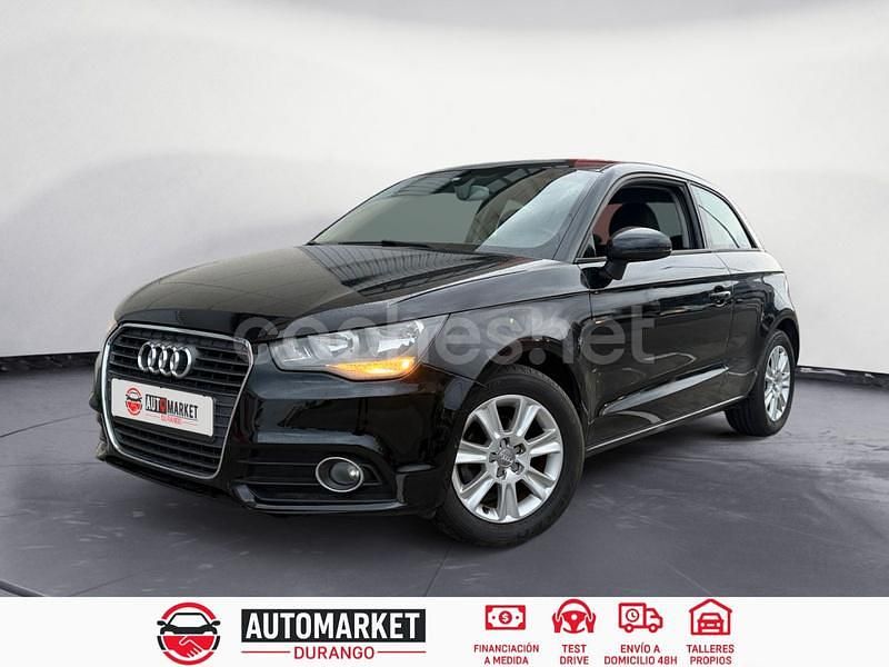 Negro Usado 2012 Audi A1 Attraction Berlina | 7990 € (Precio justo) - Imagen 1/4