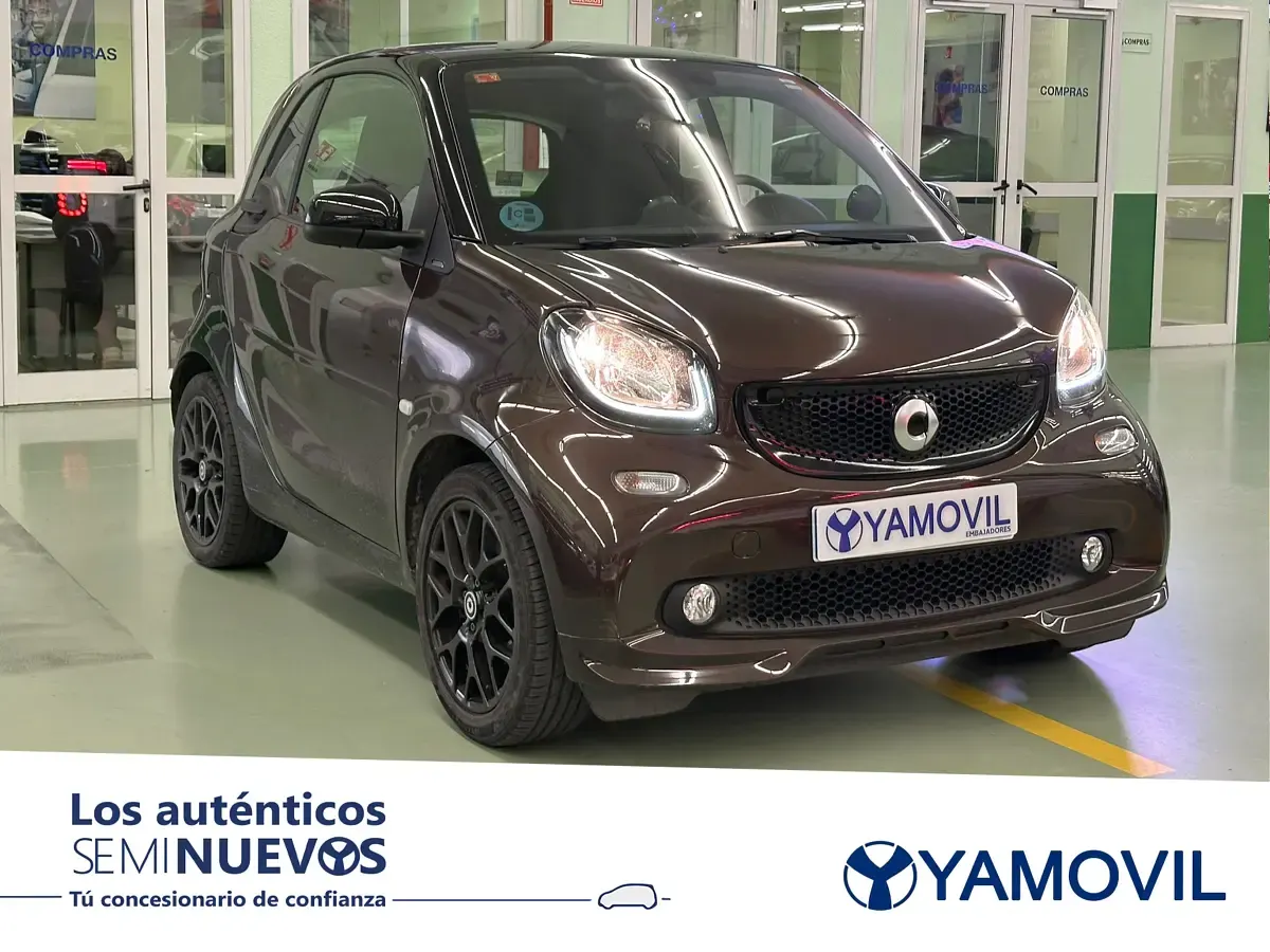 Usado Smart ForTwo Coupé 90 CV (66 kW) 2019 Negro Coupe