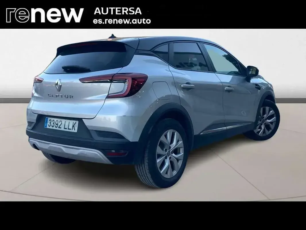 Usado Renault Captur Intens 95 CV (69 kW) 2020 Gris SUV
