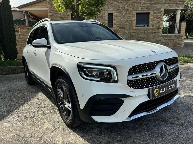 Usado Mercedes GLB200 150 CV (110 kW) 2022 Blanco SUV