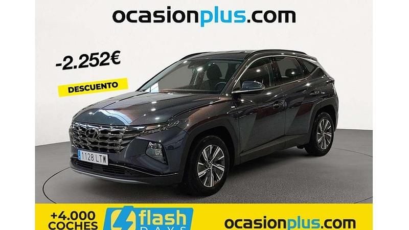 Gris Usado 2021 Hyundai Tucson SUV | 22.528 € (Precio justo) - Imagen 1/3