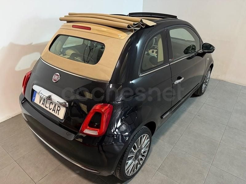 Usado Fiat 500C Pop 69 CV (50 kW) 2017 Negro Descapotable
