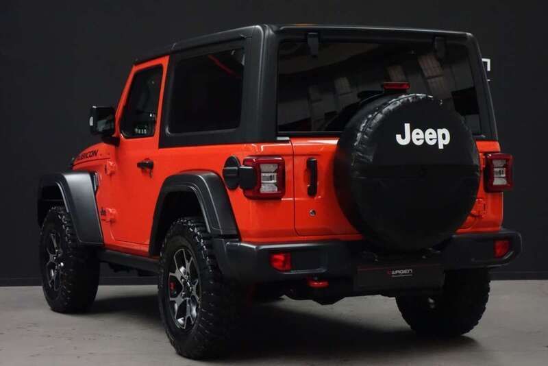 Usado Jeep Wrangler Rubicon 200 CV (147 kW) 2019 Bright orange SUV