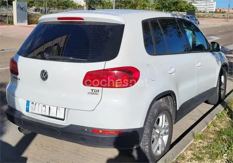 Usado VW Tiguan 110 CV (80 kW) 2015 Blanco SUV