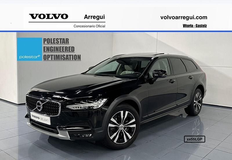 Usado Volvo V90 CC Pro 190 CV (139 kW) 2020 Negro Familiar