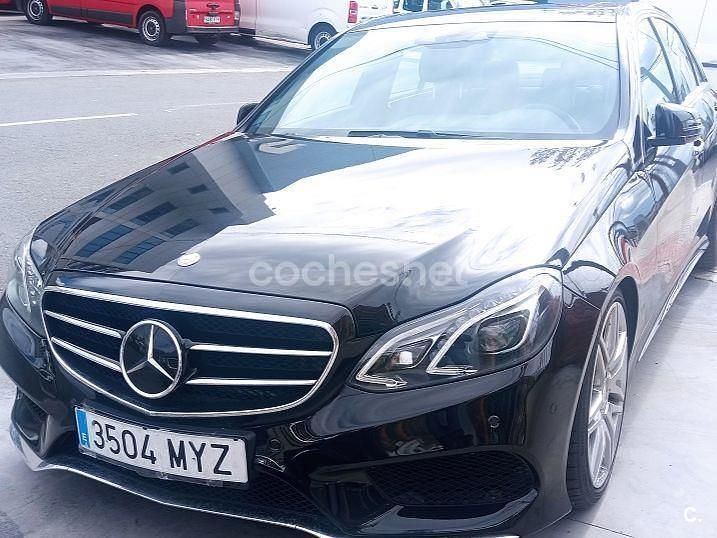Negro Usado 2017 Mercedes E350 Avantgarde Berlina | 26.980 € (Precio justo) - Imagen 1/4