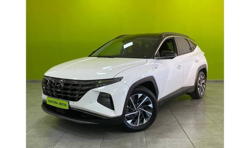 Blanco Usado 2021 Hyundai Tucson SUV | 27.800 € (Un poco caro) - Imagen 1/4