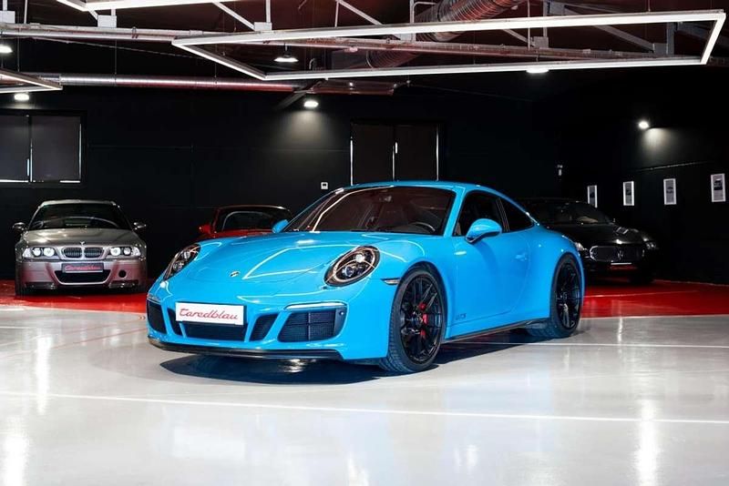 Usado Porsche 911 Carrera Cabriolet 450 CV (330 kW) 2017 Azul Descapotable