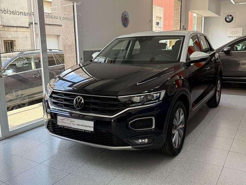 Negro Usado 2021 VW T-Roc Advance SUV | 19.900 € (Precio justo) - Imagen 1/4