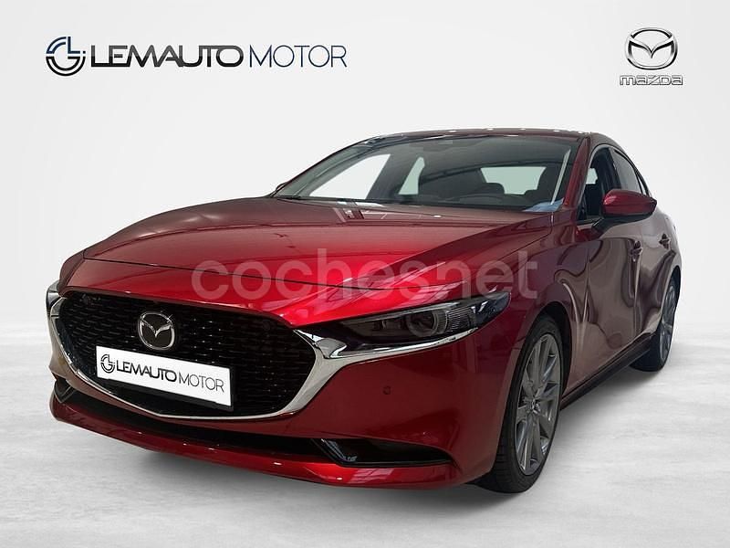 Rojo Usado 2019 Mazda 3 Berlina | 20.900 € (Precio justo) - Imagen 1/4