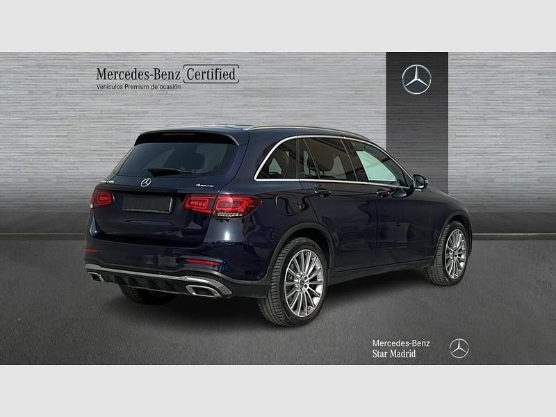 Usado Mercedes GLC200 204 CV (150 kW) 2022 Azul cavansita metalizado SUV