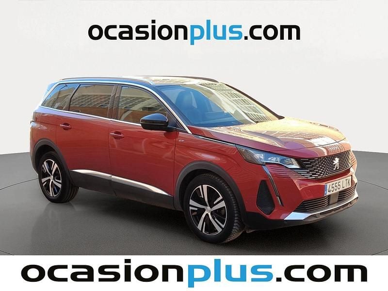 Usado Peugeot 5008 GT 131 CV (96 kW) 2021 Rojo SUV