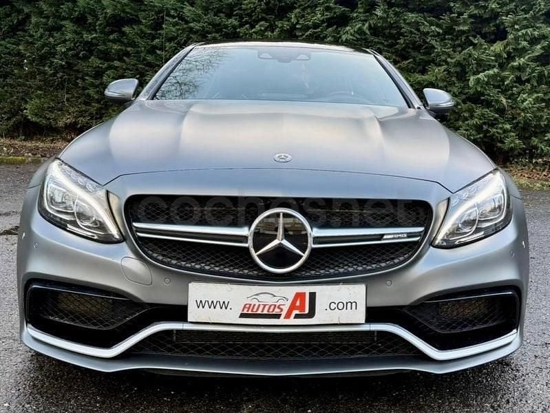 Usado Mercedes C63S AMG 510 CV (375 kW) 2017 Gris / plata Coupe