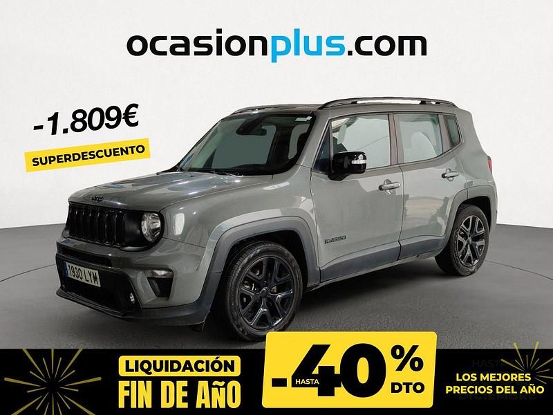 Gris Usado 2022 Jeep Renegade Night Eagle SUV | 19.900 € (Precio justo) - Imagen 1/4