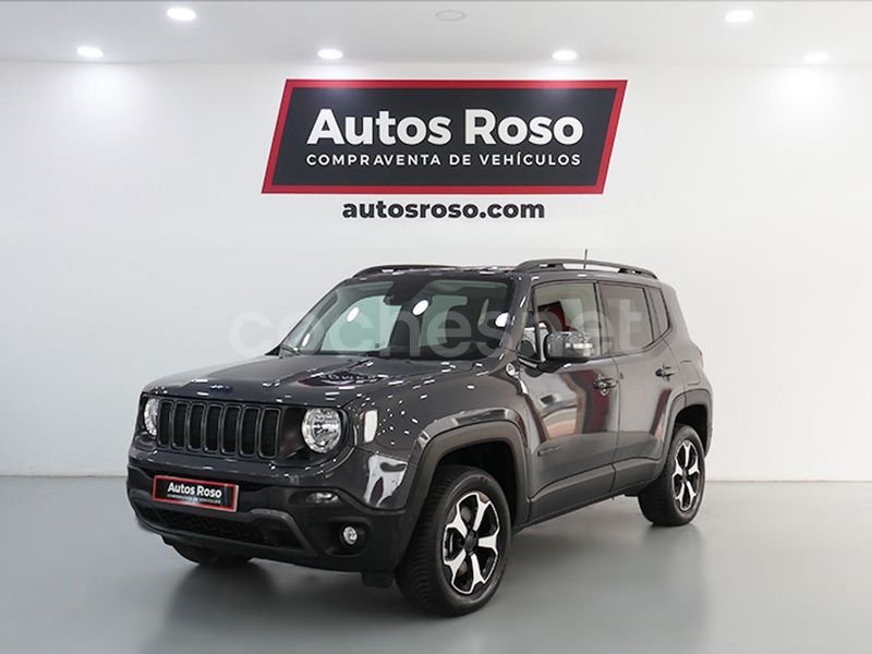 Azul Usado 2022 Jeep Renegade Trailhawk SUV | 21.490 € (Precio justo) - Imagen 1/4