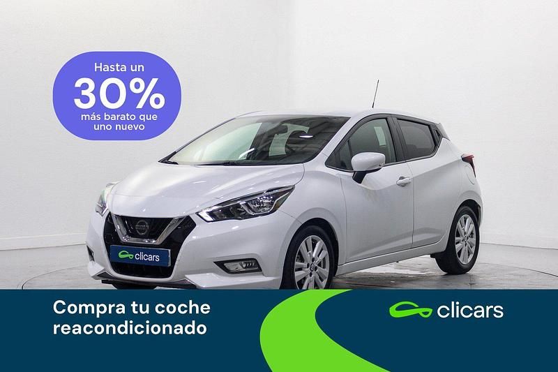 Usado Nissan Micra Acenta 100 CV (73 kW) 2020 Blanco Utilitario