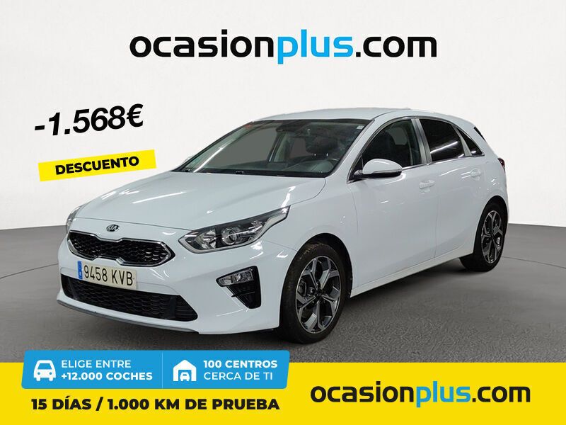 Blanco Usado 2019 Kia Ceed Berlina | 17.250 € (Precio justo) - Imagen 1/4