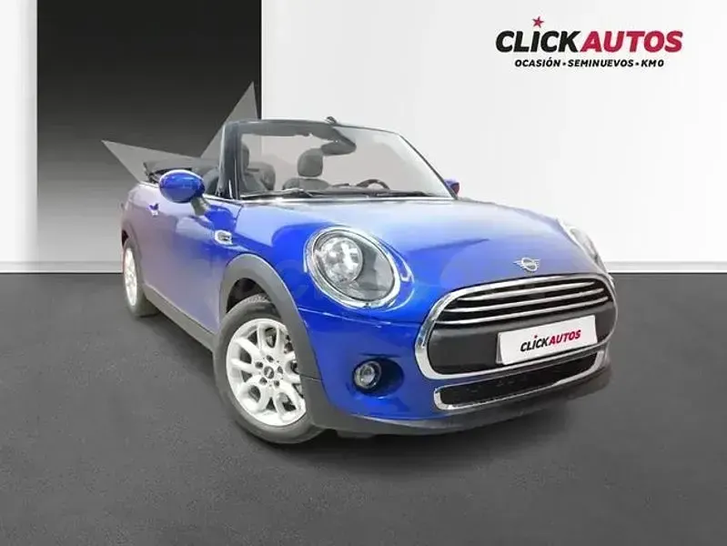 Usado Mini One Cabriolet 102 CV (75 kW) 2020 Azul Descapotable