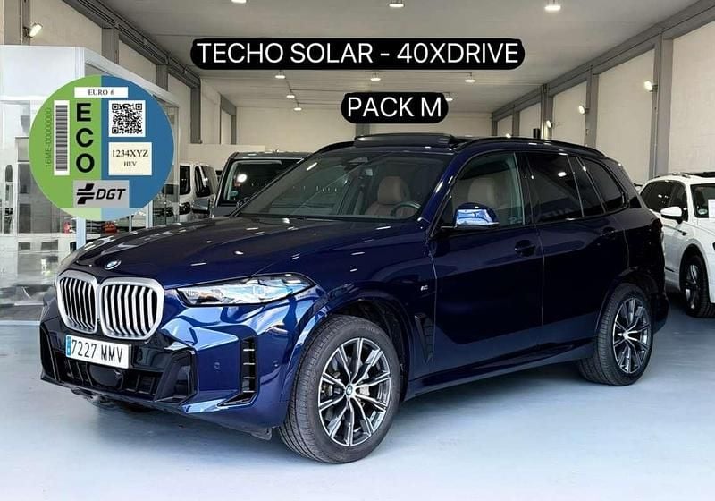 Azul Usado 2024 BMW X5 M Sport SUV | 82.000 € (Precio justo) - Imagen 1/4