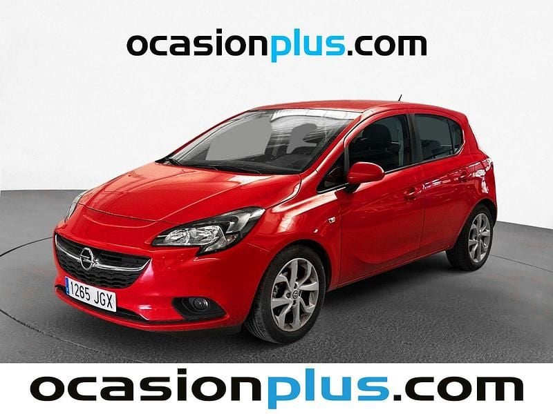 Rojo Usado 2015 Opel Corsa Selective Utilitario | 7890 € (Precio justo) - Imagen 1/4