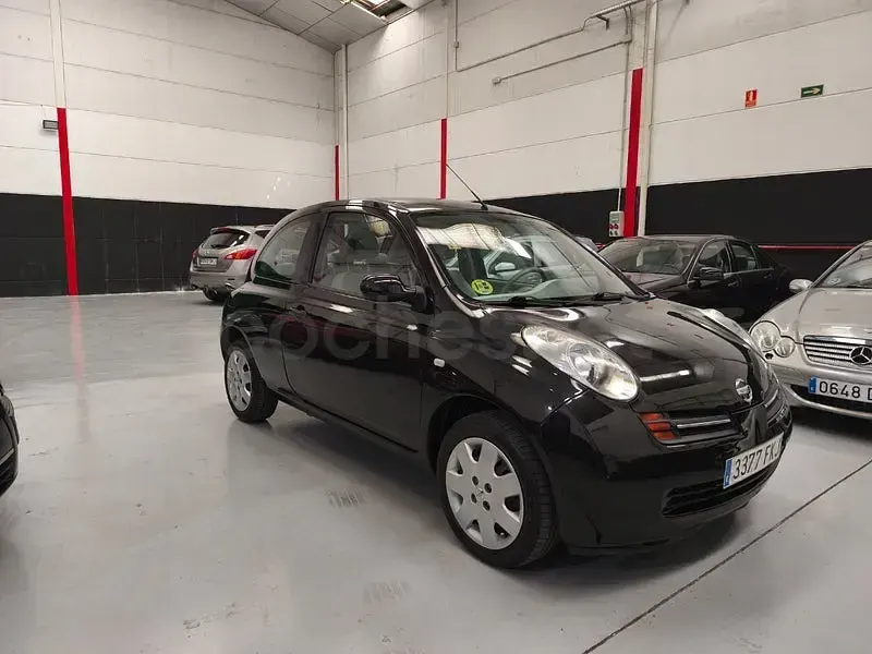 Usado Nissan Micra Visia 80 CV (58 kW) 2007 Negro Berlina