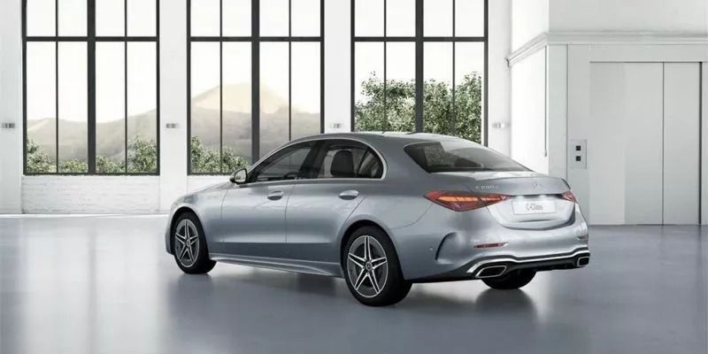 Usado Mercedes C200 163 CV (119 kW) 2024 Plata Berlina