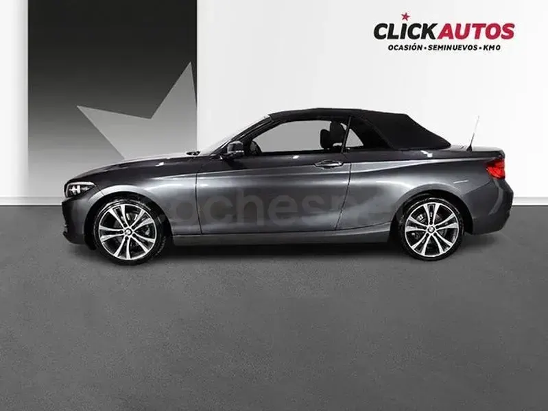 Usado BMW 220 184 CV (135 kW) 2021 Gris / plata Descapotable