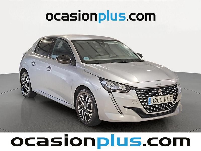 Usado Peugeot 208 Allure 100 CV (73 kW) 2023 Gris Utilitario