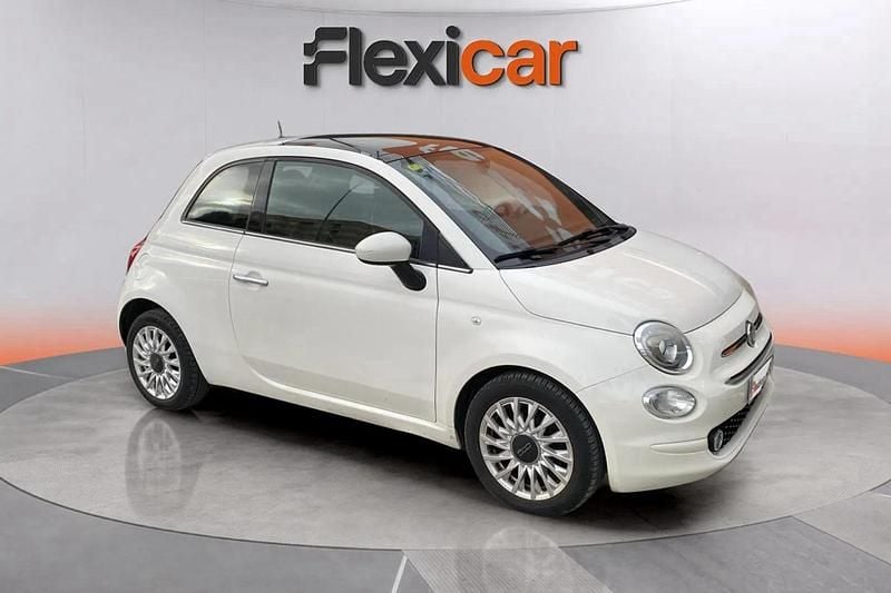 Beige Usado 2019 Fiat 500 Lounge Berlina | 7490 € (Buen precio) - Imagen 1/4