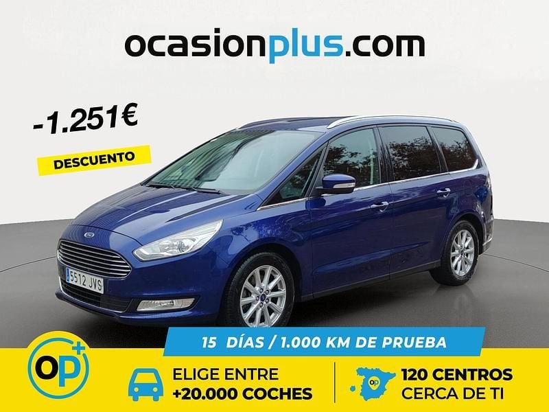 Azul Usado 2016 Ford Galaxy Titanium Monovolumen | 15.649 € (Precio justo) - Imagen 1/4