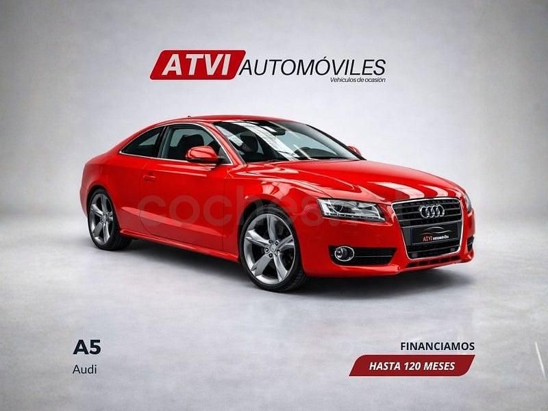 Usado Audi A5 190 CV (139 kW) 2008 Rojo Coupe