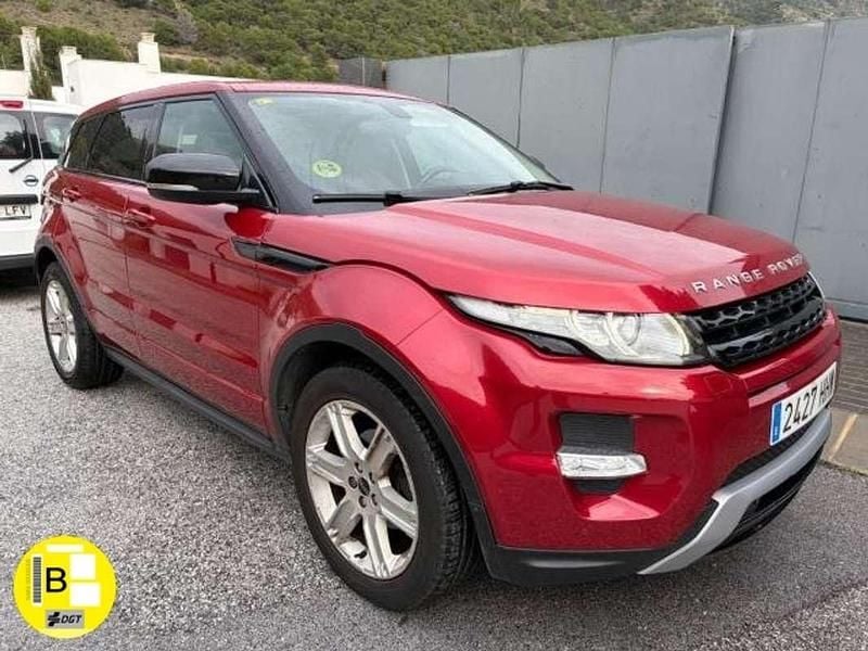 Rojo Usado 2012 Land Rover Range Rover evoque Dynamic SUV | 11.999 € (Precio justo) - Imagen 1/4