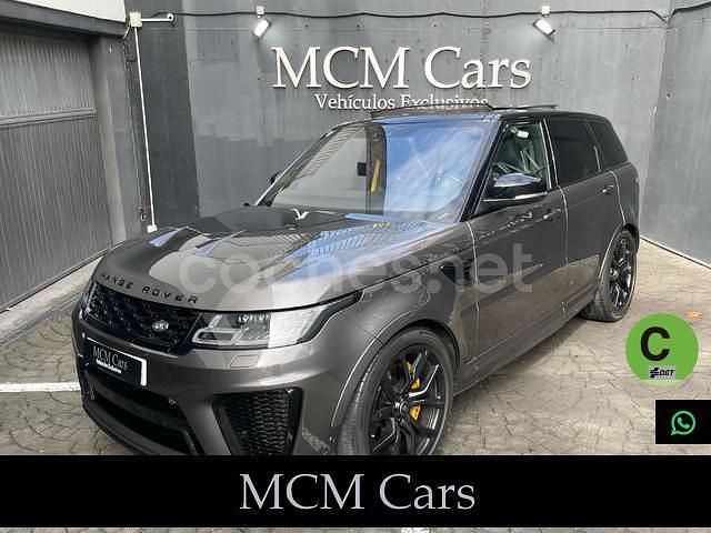 Gris / plata Usado 2018 Land Rover Range Rover Sport SVR SUV | 79.999 € - Imagen 1/4