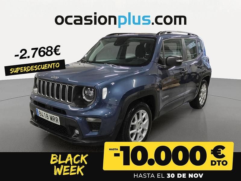 Azul Usado 2024 Jeep Renegade Altitude SUV | 23.390 € (Precio justo) - Imagen 1/4