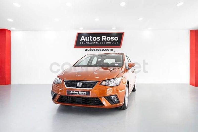 Usado Seat Ibiza Style 95 CV (69 kW) 2018 Naranja Utilitario