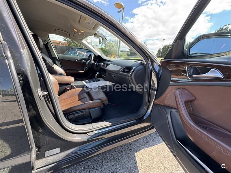 Usado Audi A6 190 CV (139 kW) 2016 Negro Berlina