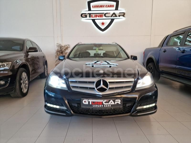 Negro Usado 2013 Mercedes C200 Avantgarde Familiar | 11.500 € (Caro) - Imagen 1/4