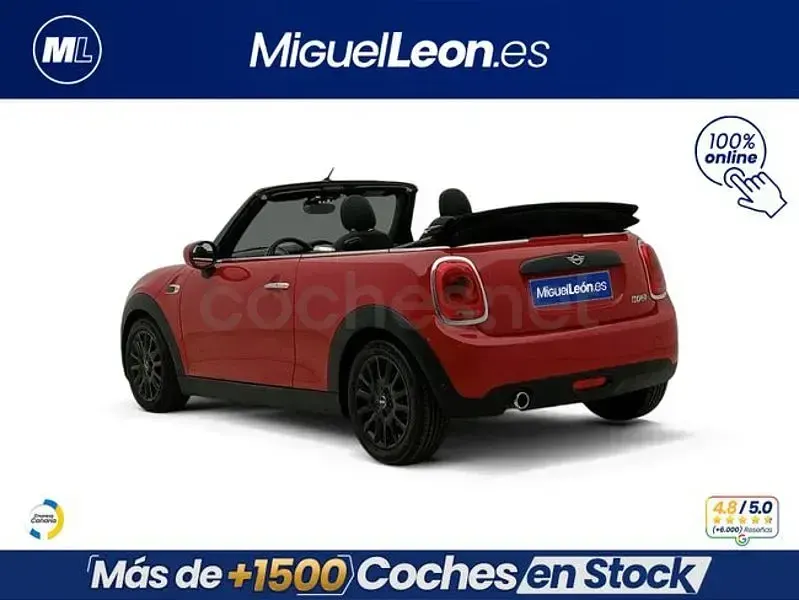 Usado Mini Cooper Cabriolet 136 CV (100 kW) 2020 Rojo Descapotable