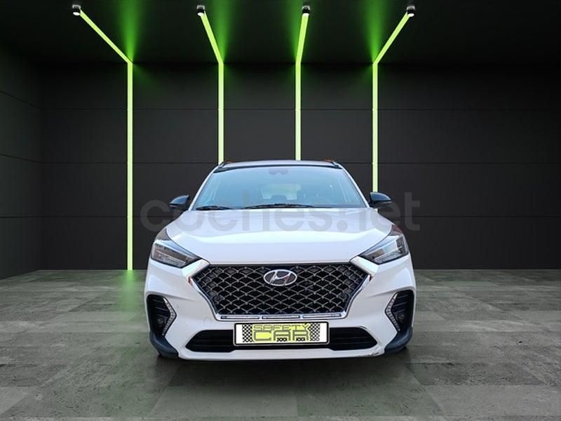 Usado Hyundai Tucson N Line 136 CV (100 kW) 2019 Blanco SUV