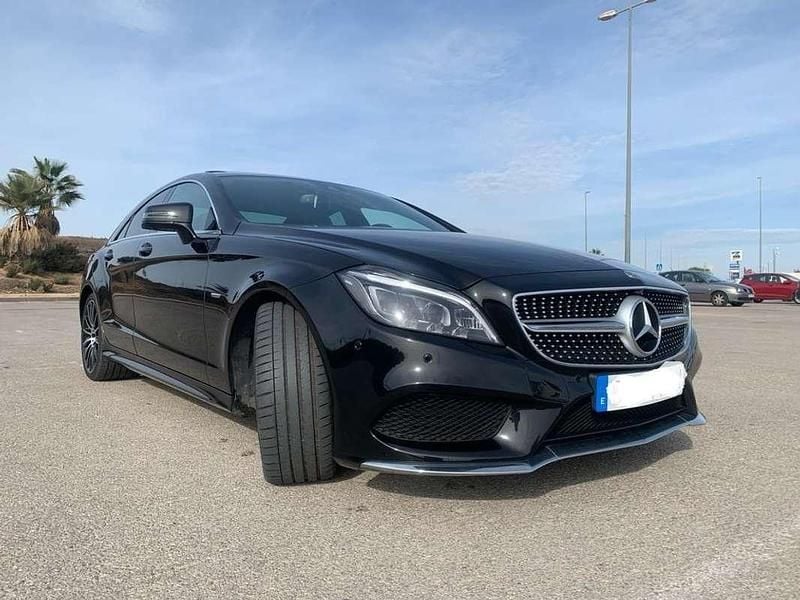 Usado Mercedes CLS350 258 CV (189 kW) 2017 Negro Coupe